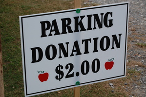 Apple Festival Parking Donation