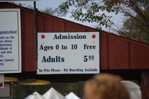 Apple Festival Admission